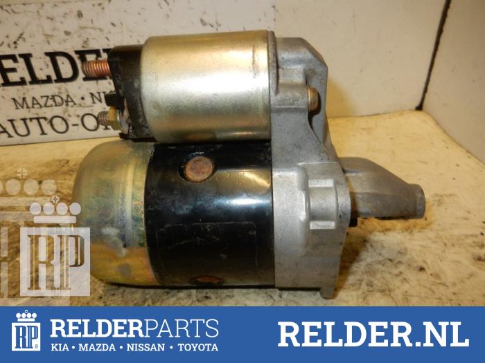 Gebruikte Startmotor Mazda 323 Fastbreak (BJ14) 1.6 16V Prijs € 32,00 Margeregeling aangeboden door Relder Parts B.V.