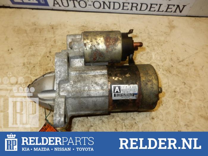 Gebruikte Startmotor Mazda 323 Fastbreak (BJ14) 2.0 16V Prijs € 45,00 Margeregeling aangeboden door Relder Parts B.V.