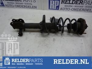 Gebruikte Veerpoot links-achter Mazda 323 Fastbreak (BJ14) 1.3 LX,GLX 16V Prijs € 32,00 Margeregeling aangeboden door Relder Parts B.V.