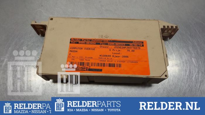 Gebruikte Computer Diversen Mazda 2 (NB/NC/ND/NE) 1.4 CiTD Prijs € 68,00 Margeregeling aangeboden door Relder Parts B.V.