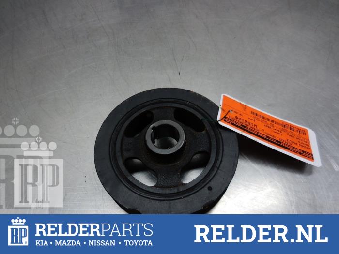 Gebruikte Poelie Krukas Toyota Corolla Verso (R10/11) 1.8 16V VVT-i Prijs € 36,00 Margeregeling aangeboden door Relder Parts B.V.