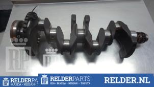 Gebruikte Krukas Nissan Qashqai (J10) 1.6 16V Prijs € 225,00 Margeregeling aangeboden door Relder Parts B.V.