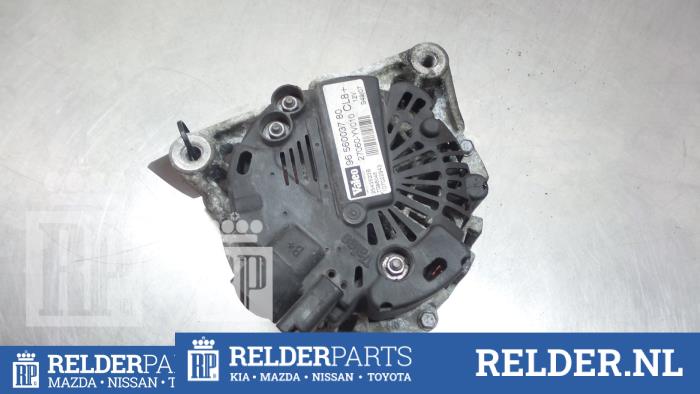 Dynamo van een Toyota Aygo (B10) 1.4 HDI 2008