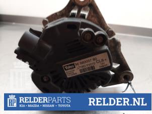 Dynamo van een Toyota Aygo (B10) 1.4 HDI 2008