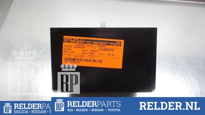 Gebruikte Display Interieur Nissan 350 Z (Z33) 3.5 V6 24V Prijs € 68,00 Margeregeling aangeboden door Relder Parts B.V.