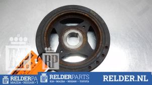 Gebruikte Krukas Poelie Nissan Qashqai (J10) 2.0 16V Prijs € 36,00 Margeregeling aangeboden door Relder Parts B.V.