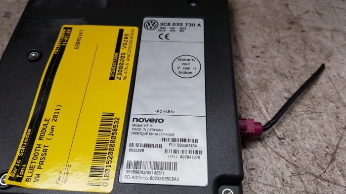 Bluetooth module van een Volkswagen Passat Variant (365) 2.0 TDI 16V 170 2011