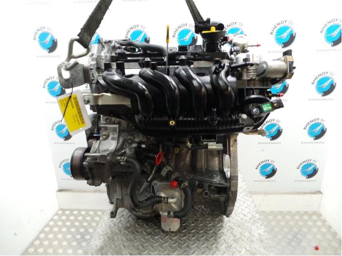 Motor van een Renault Clio IV (5R) 1.6 Turbo 16V RS 220 EDC Trophy 2017