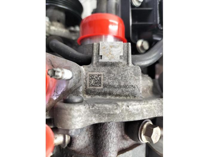 Motor van een Ford Fiesta 6  2014