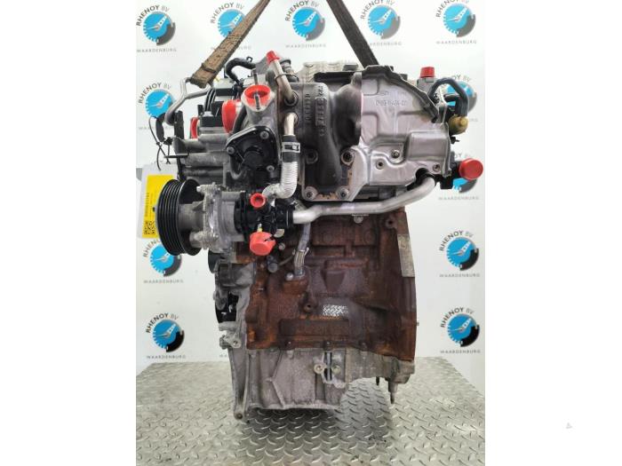 Motor van een Ford Fiesta 6  2014