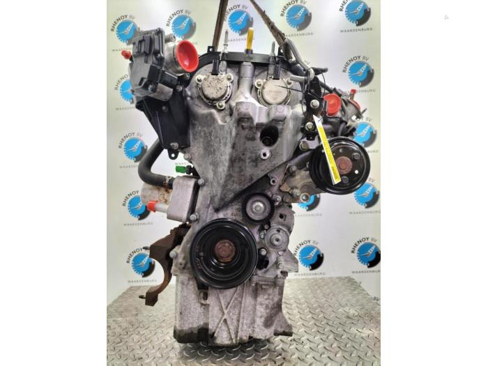 Motor van een Ford Fiesta 6  2014