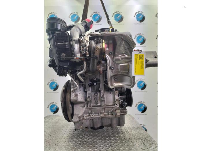 Motor van een Audi A3 2020