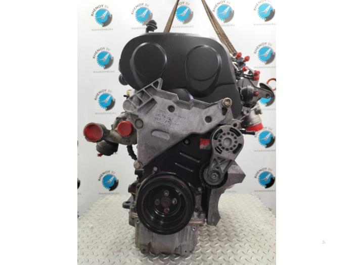 Motor van een Volkswagen Passat 2007