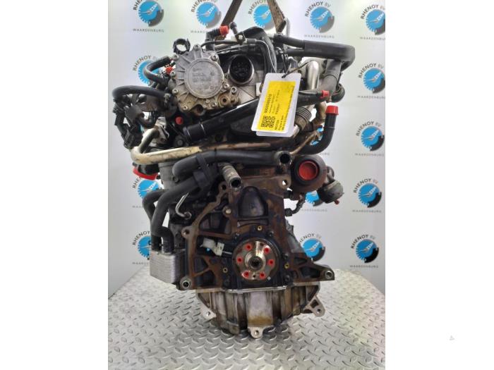 Motor van een Volkswagen Passat 2007
