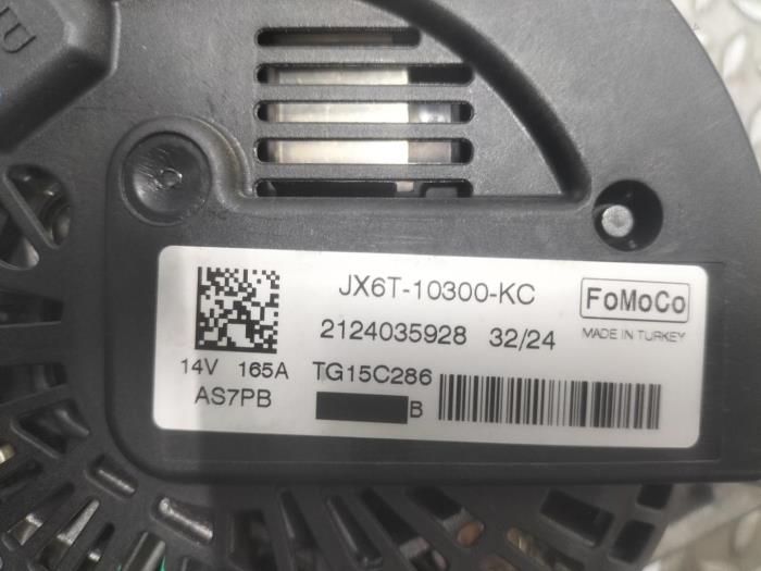 Dynamo van een Ford Transit Courier 2024
