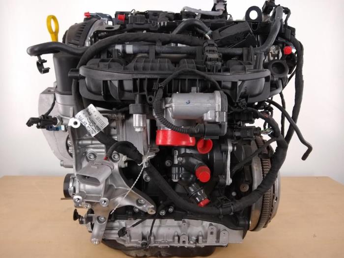 Motor van een Volkswagen Jetta 2015