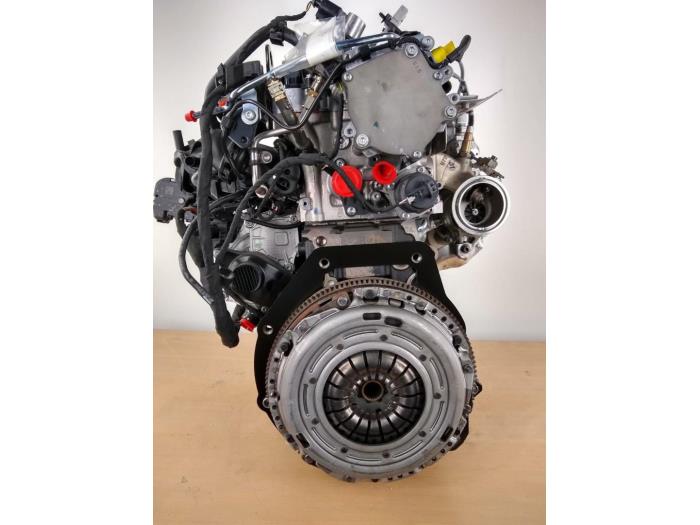 Motor van een Volkswagen Jetta 2015