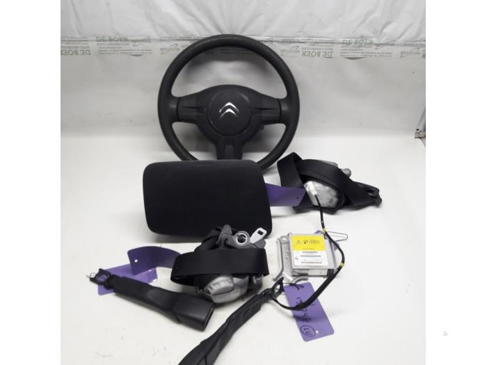 Airbag Set+Module van een Citroën C1 1.0 12V 2012