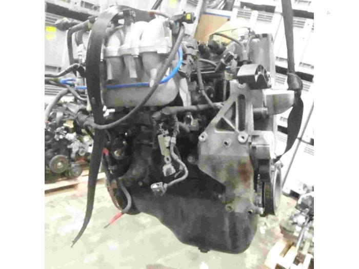 Motor van een Fiat Punto Evo (199) 1.4 2010
