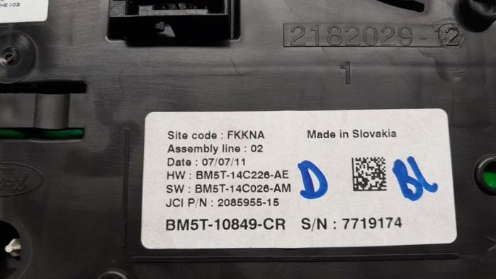 Kilometerteller KM van een Ford C-Max (DXA) 1.6 TDCi 16V 2011
