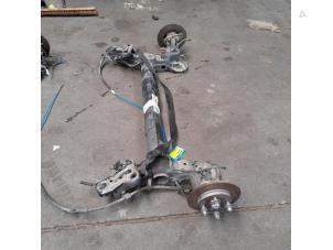 Gebruikte Achteras voorwielaandrijving Peugeot 2008 (CU) 1.6 Blue HDi 100 Prijs € 78,75 Margeregeling aangeboden door Reclycar De Boer BV