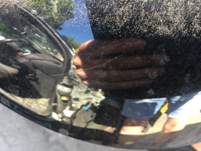 Buitenspiegel rechts van een Seat Ibiza IV (6J5) 1.4 TDI 12V 2015