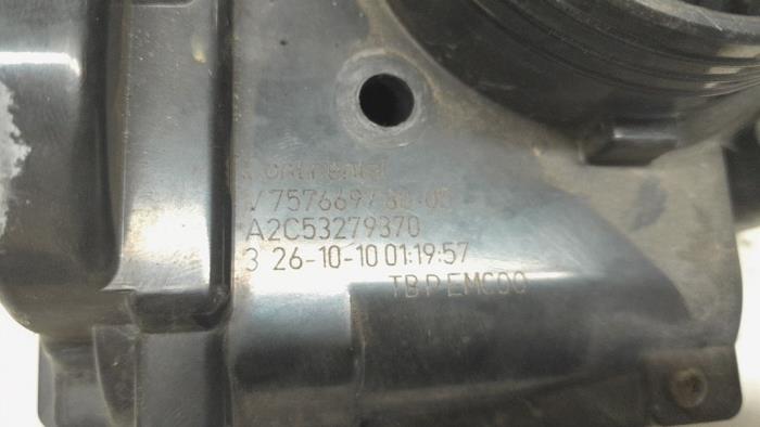 Gasklephuis van een MINI Mini (R56) 1.6 16V Cooper 2010