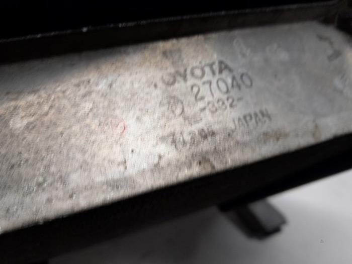 Intercooler van een Toyota RAV4 (A2) 2.0 D-4D 16V 4x4 2005