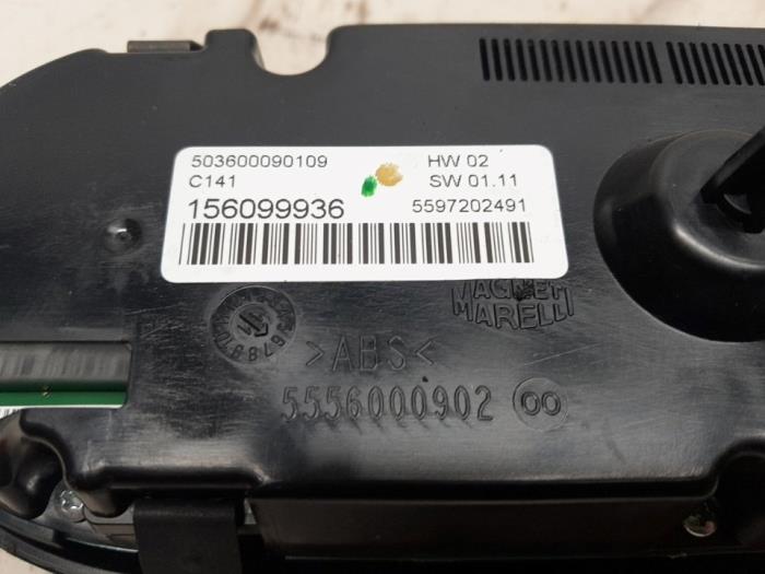 Kachel Bedieningspaneel van een Alfa Romeo Giulietta (940) 1.4 TB 16V MultiAir 2011