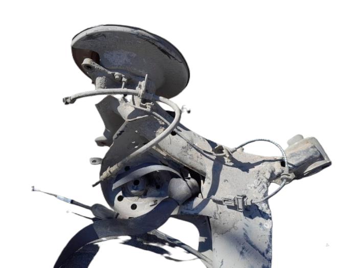 Achteras voorwielaandrijving van een Honda Insight (ZE2) 1.3 16V VTEC 2009