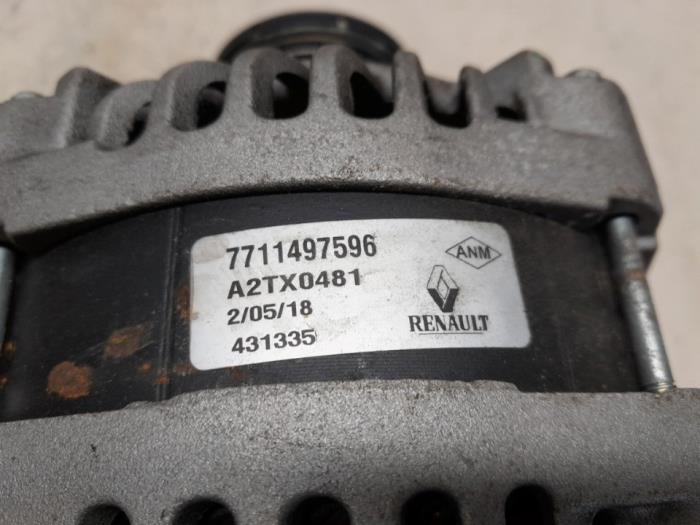 Dynamo van een Renault Grand Scénic III (JZ) 1.4 16V TCe 130 2010