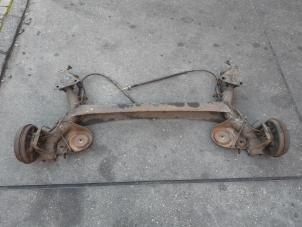 Gebruikte Achteras voorwielaandrijving Fiat Panda (169) 1.2 Fire Prijs € 105,00 Margeregeling aangeboden door Reclycar De Boer BV