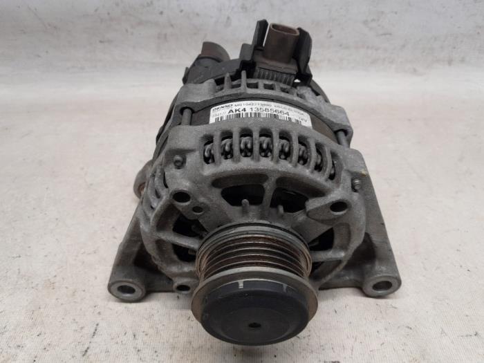 Gebruikte Alternator Opel Corsa E 1.4 16V Prijs € 36,75 Margeregeling aangeboden door Reclycar De Boer BV
