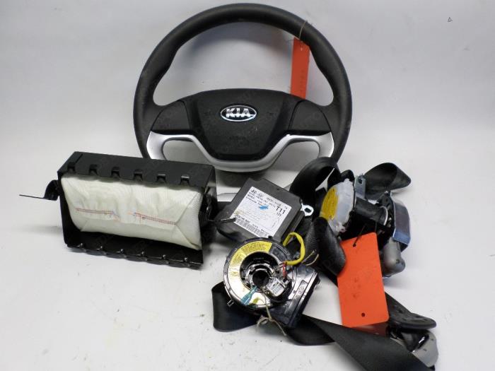 Gebruikte Kia Picanto (TA) 1.2 16V Airbag Set+Module 959101Y110