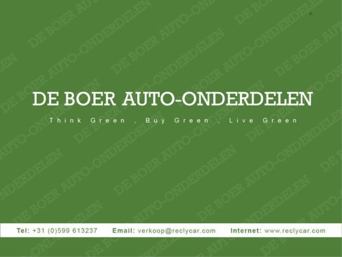 Motorrubber van een Renault Megane III Berline (BZ) 1.6 16V 2011