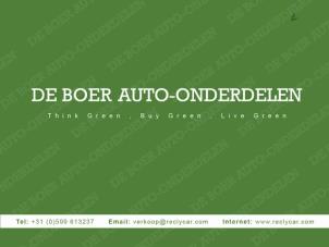 Motorrubber van een Renault Megane III Berline (BZ) 1.6 16V 2011