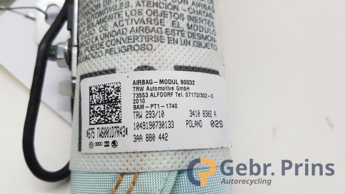 Side Airbag van een Volkswagen Passat Variant (365) 2.0 TDI 16V 140 2011