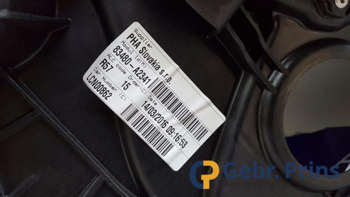 Ruitmechaniek 4Deurs rechts-achter van een Kia Cee'd Sportswagon (JDC5) 1.6 CRDi 16V VGT 2016