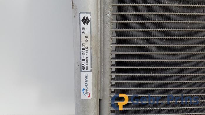 Airco Radiateur van een Opel Agila (B) 1.2 16V 2011