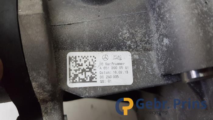 Waterpomp van een Mercedes-Benz A (W176) 1.8 A-180 CDI 16V Autom. 2013