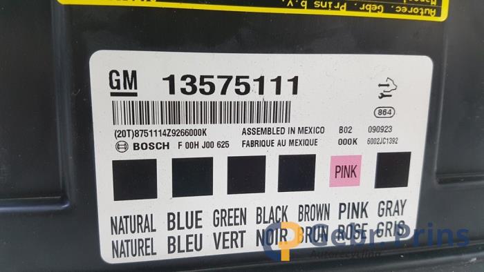 Computer Body Control van een Opel Insignia Sports Tourer 2.0 CDTI 16V 130 ecoFLEX 2009