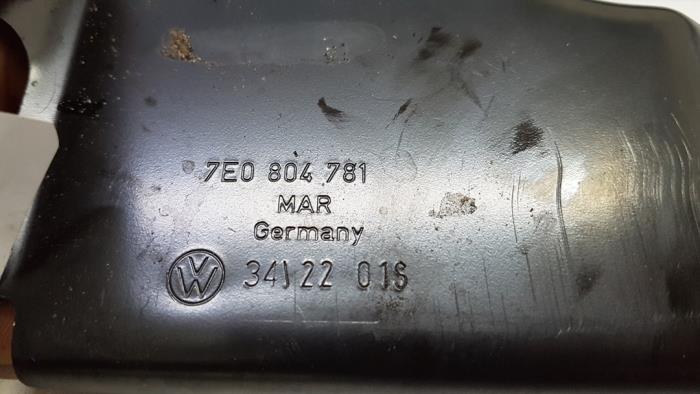 Accubak van een Volkswagen Transporter T6 2.0 TDI 150 2023