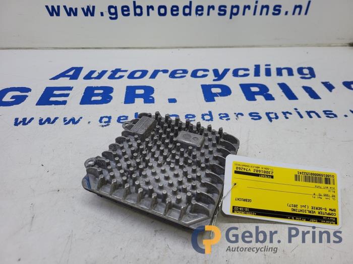 Gebruikte Module Verlichting BMW 5 serie (G30) 523d 2.0 TwinPower Turbo 16V Prijs € 150,00 Margeregeling aangeboden door Autorec. Gebr. Prins b.v.