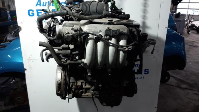 Motor van een Kia Rio II (DE) 1.4 16V 2008