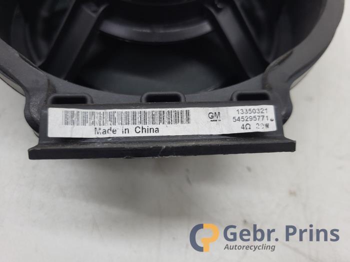 Luidspreker van een Opel Meriva 1.4 16V Ecotec 2012