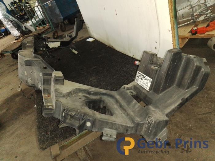 Frontpaneel van een Tesla Model X 90D 2016