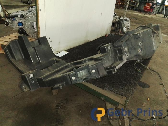 Frontpaneel van een Tesla Model X 90D 2016