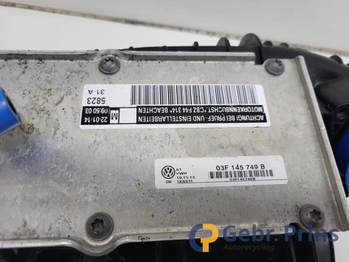 Inlaatspruitstuk van een Skoda Fabia II (5J) 1.2 TSI 2014