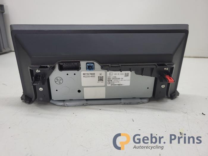 Display Interieur van een Lexus CT 200h 1.8 16V 2018