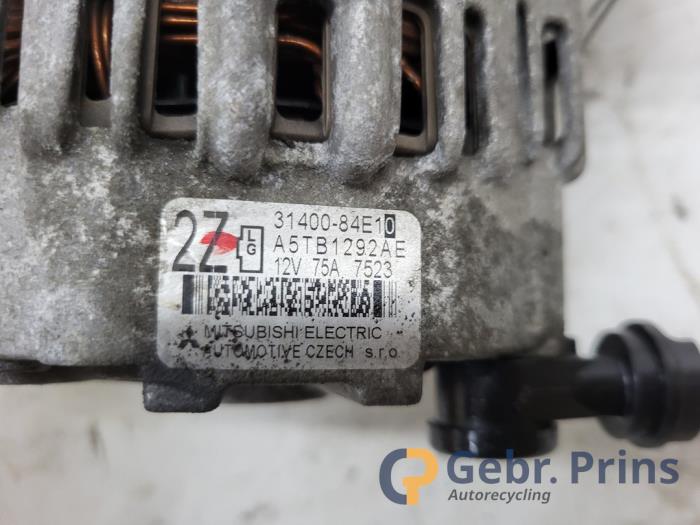 Dynamo van een Suzuki SX4 (EY/GY) 1.6 16V VVT Comfort,Exclusive Autom. 2007